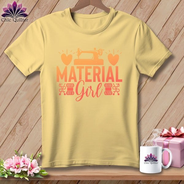 MyDesigns Physical Item Banana / S Material Girl ~Premium Tee