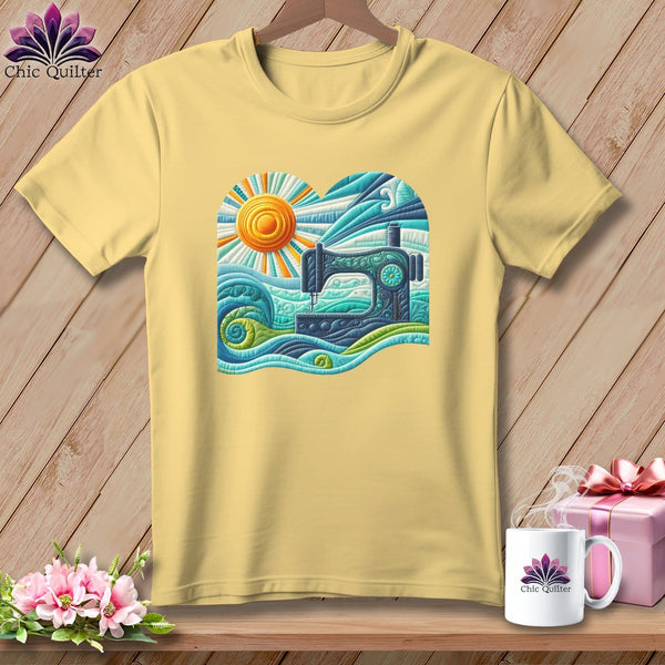 MyDesigns Physical Item Banana / S Surfing the Fabric Sea ~ Premium Tee