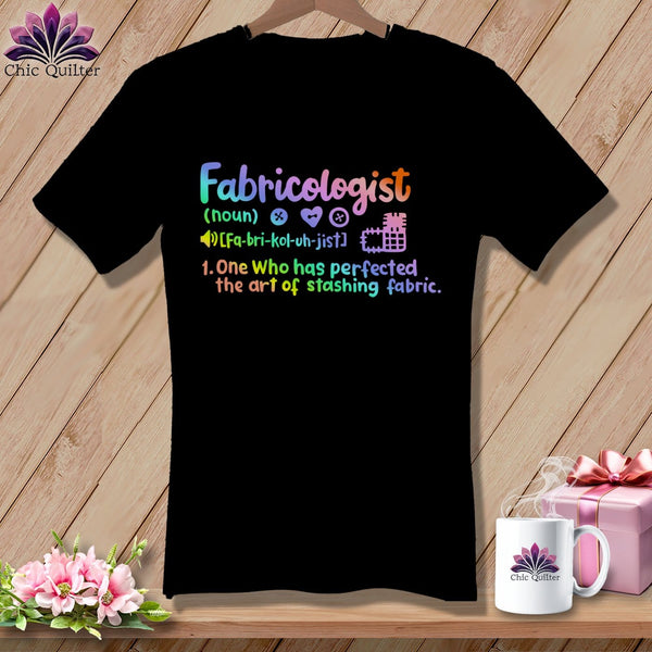 MyDesigns Physical Item Black / S Fabricologist ~SuperSoft V-Neck Tee