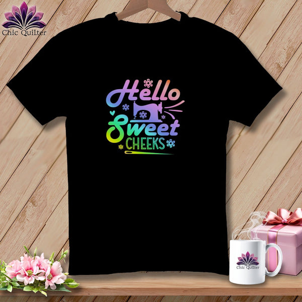 MyDesigns Physical Item Black / S Hello Sweet Cheeks ~Premium Tee
