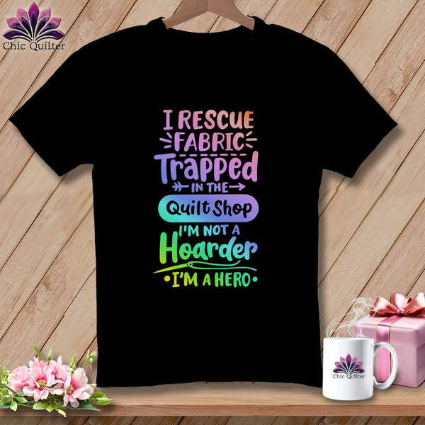 MyDesigns Physical Item Black / S I Rescue Fabric Trapped ~Premium Tee