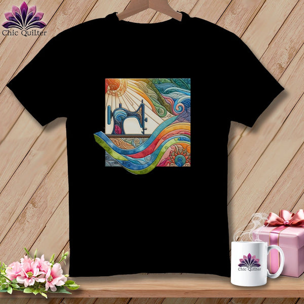 MyDesigns Physical Item Black / S Quilting on a Cloud ~ Premium Tee