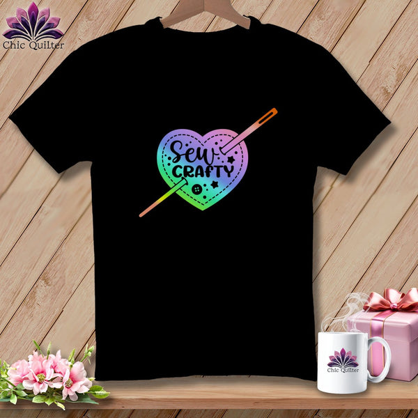 MyDesigns Physical Item Black / S Sew Crafty ~Premium Tee