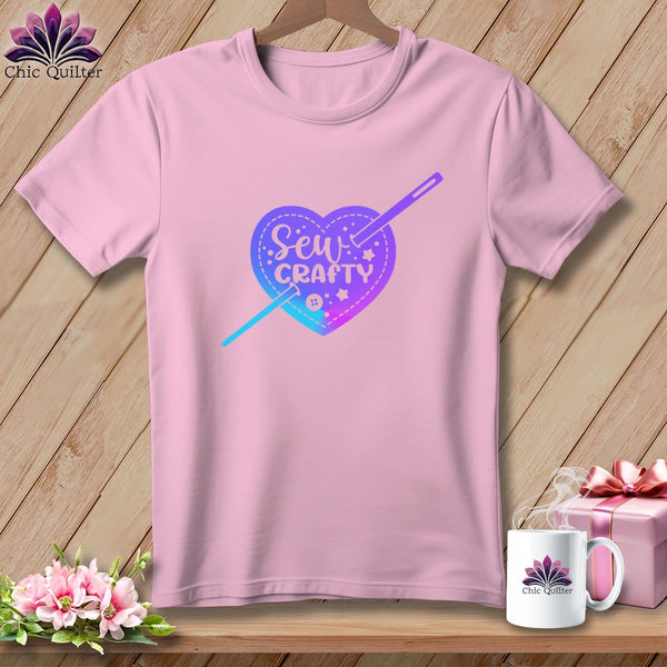 MyDesigns Physical Item Blossom / S Sew Crafty ~Premium Tee