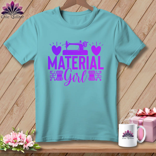 MyDesigns Physical Item Chalky Mint / S Material Girl ~Premium Tee