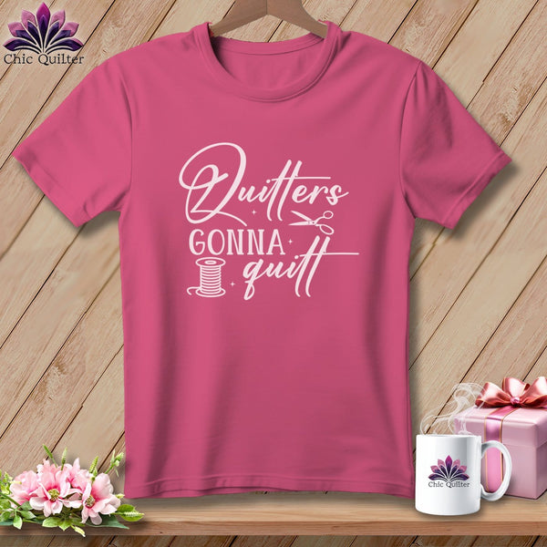 MyDesigns Physical Item Crunchberry / S Quilters Gonna Quilt ~Premium Tee