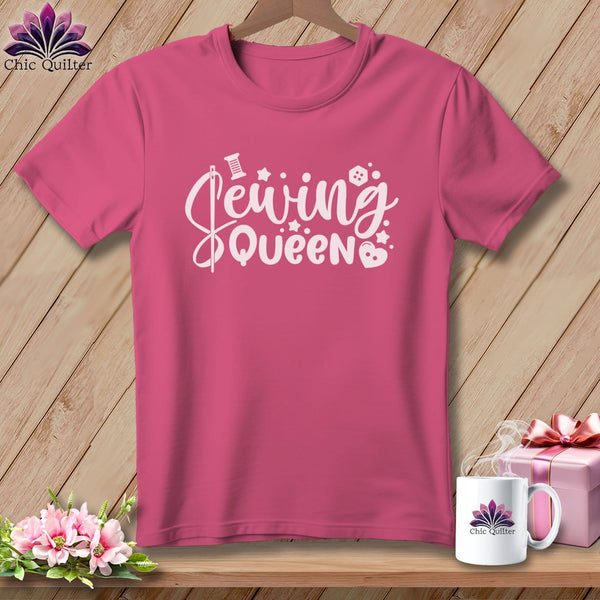 MyDesigns Physical Item Crunchberry / S Sewing Queen ~Premium Tee