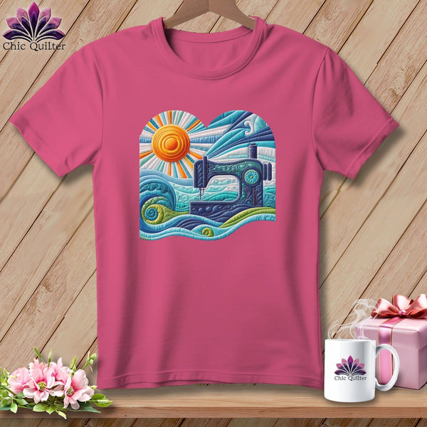 MyDesigns Physical Item Crunchberry / S Surfing the Fabric Sea ~ Premium Tee