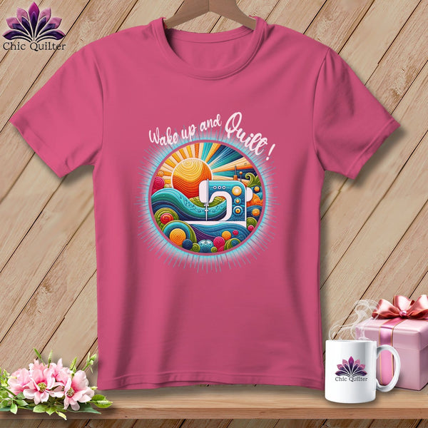 MyDesigns Physical Item Crunchberry / S Wake up and Quilt ~ Premium Tee