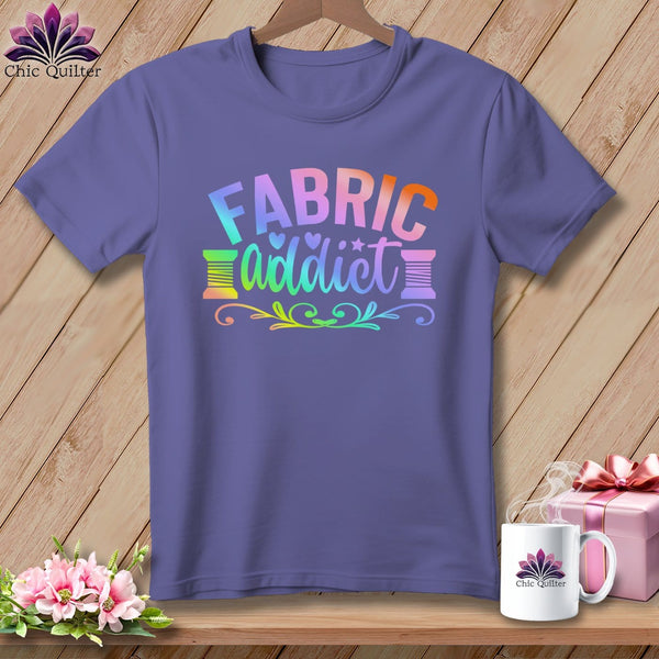MyDesigns Physical Item Grape / S Fabric Addict ~Premium Tee