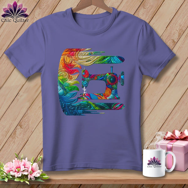 MyDesigns Physical Item Grape / S Gale Force Quilting ~ Premium Tee