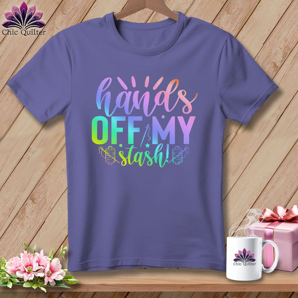 MyDesigns Physical Item Grape / S Hands Off My Stash ~Premium Tee
