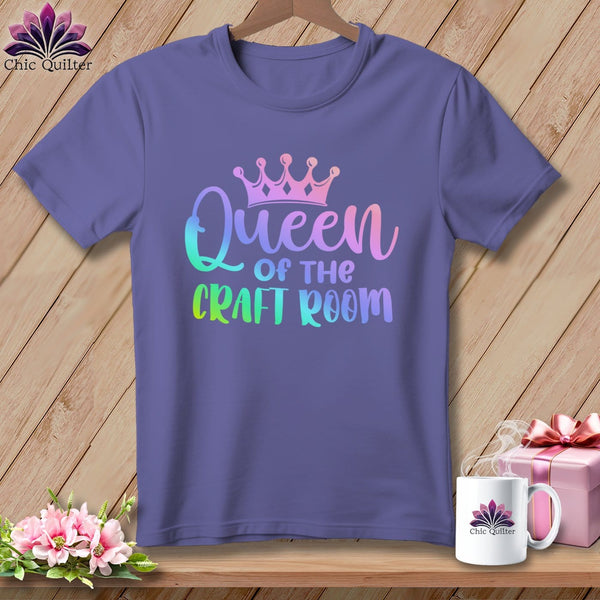 MyDesigns Physical Item Grape / S Queen of the Craft Room ~Premium Tee