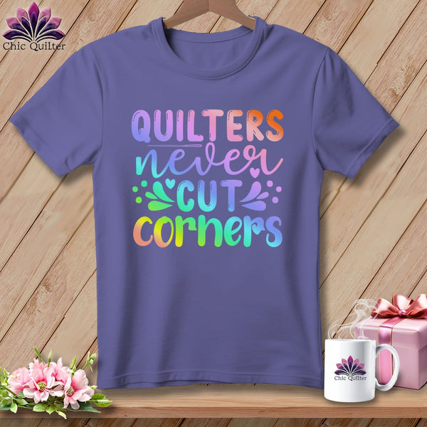 MyDesigns Physical Item Grape / S Quilters Never Cut Corners ~Premium Tee