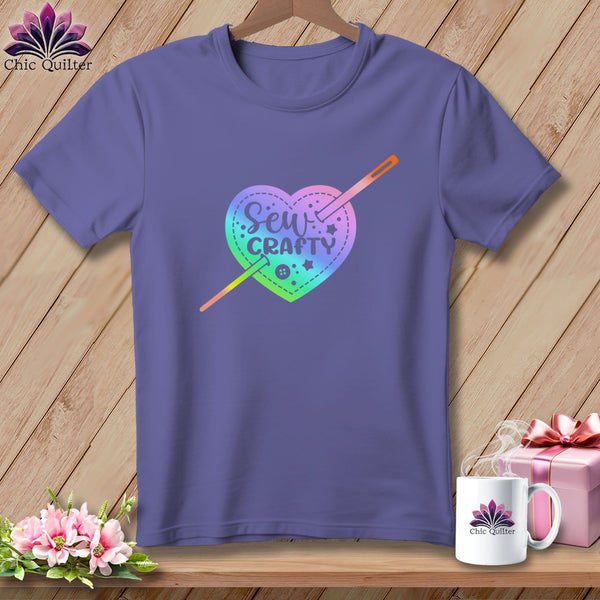 MyDesigns Physical Item Grape / S Sew Crafty ~Premium Tee