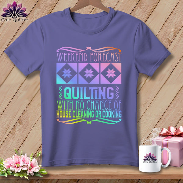 MyDesigns Physical Item Grape / S Weekend Forecast ~Premium Tee