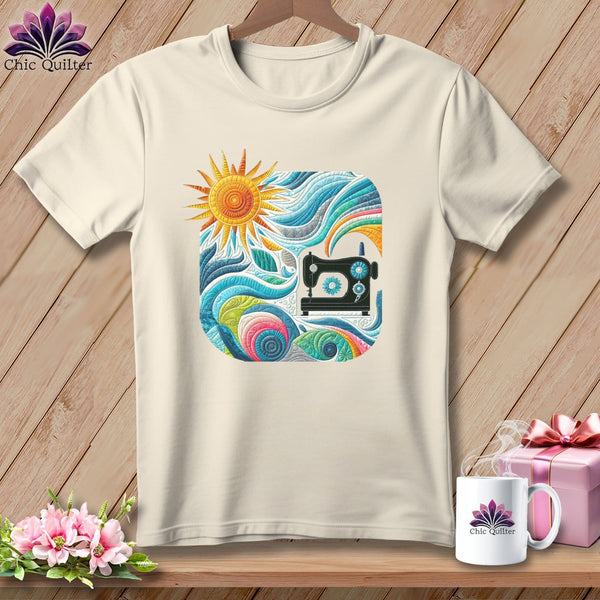 MyDesigns Physical Item Natural / S Creative Breezes ~ SuperSoft Relaxed Fit Tee