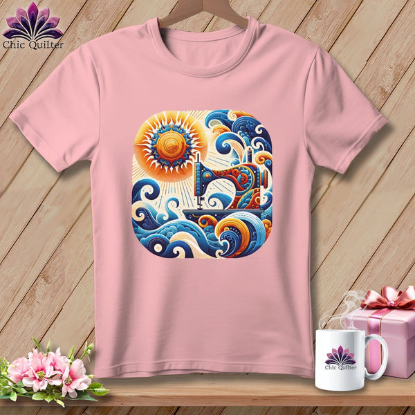 MyDesigns Physical Item Pink / S Sunset Dream Threads ~ SuperSoft Relaxed Fit Tee