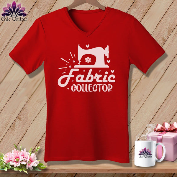 MyDesigns Physical Item Red / S Fabric Collector ~SuperSoft V-Neck Tee