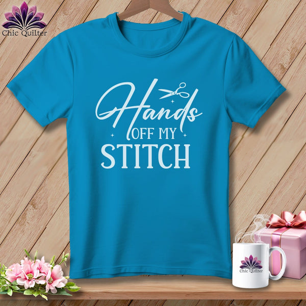 MyDesigns Physical Item Royal Caribe / S Hands Off My Stitch ~Premium Tee