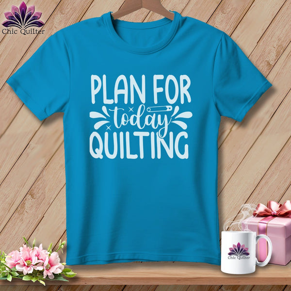 MyDesigns Physical Item Royal Caribe / S Plan for Today Quilting ~Premium Tee