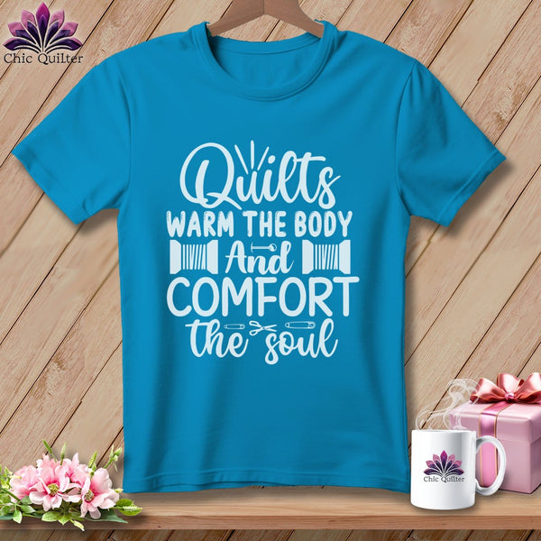 MyDesigns Physical Item Royal Caribe / S Quilts Warm the Body and Comfort the soul ~Premium Tee