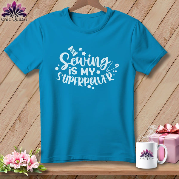 MyDesigns Physical Item Royal Caribe / S Sewing is My SuperPower ~Premium Tee