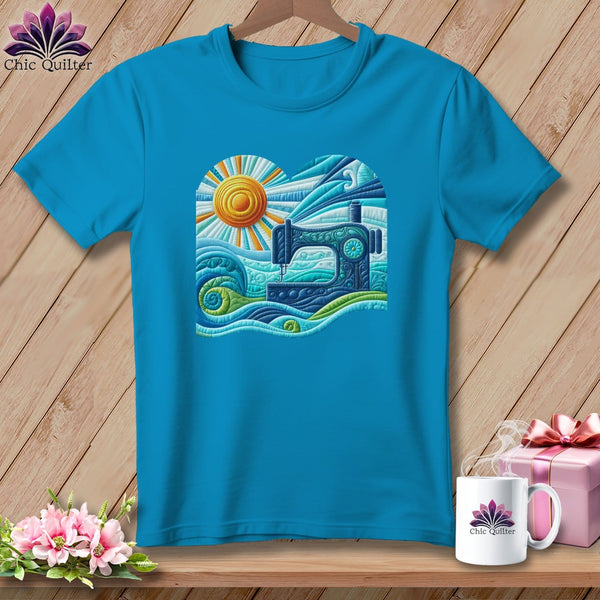MyDesigns Physical Item Royal Caribe / S Surfing the Fabric Sea ~ Premium Tee