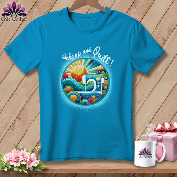 MyDesigns Physical Item Royal Caribe / S Wake up and Quilt ~ Premium Tee