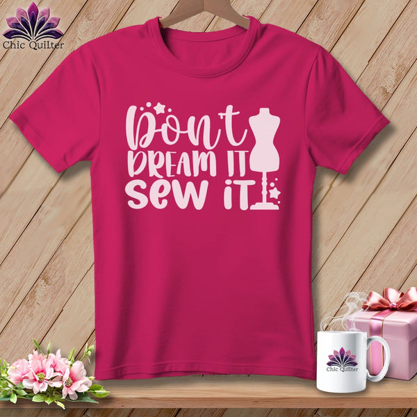 MyDesigns Physical Item S / Berry Don't Dream It Sew It ~ Relaxed Fit Tee