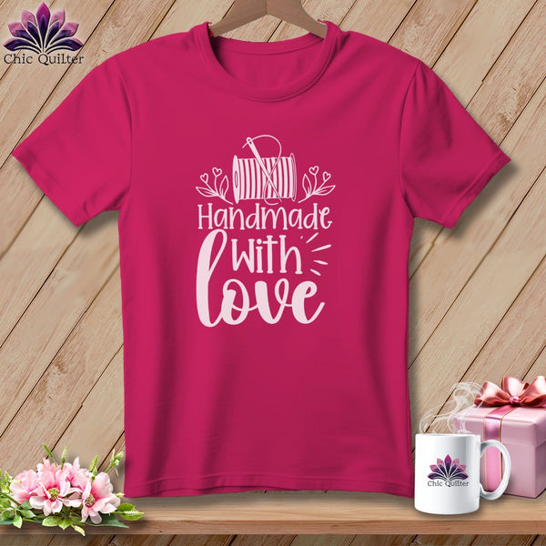 MyDesigns Physical Item S / Berry Handmade with Love ~ Relaxed Fit Tee