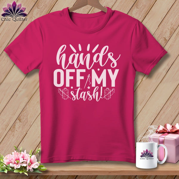 MyDesigns Physical Item S / Berry Hands Off My Stash ~ Relaxed Fit Tee