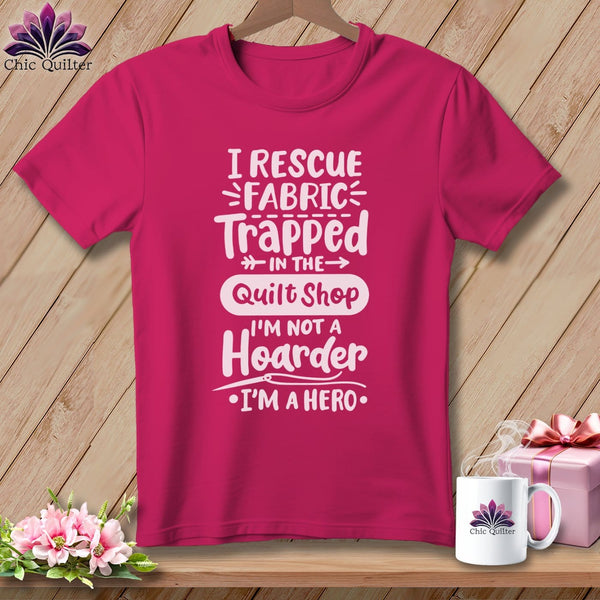 MyDesigns Physical Item S / Berry I Rescue Fabric Trapped ~ Relaxed Fit Tee