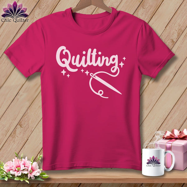 MyDesigns Physical Item S / Berry Quilting ~ Relaxed Fit Tee