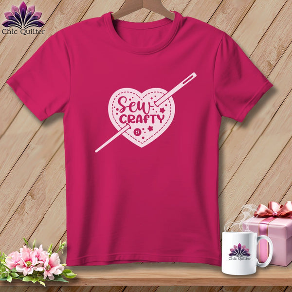 MyDesigns Physical Item S / Berry Sew Crafty ~ Relaxed Fit Tee