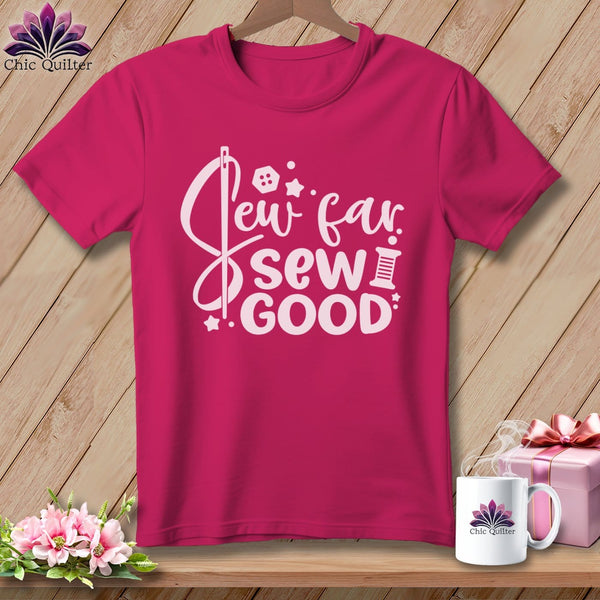 MyDesigns Physical Item S / Berry Sew Far Sew Good ~ Relaxed Fit Tee