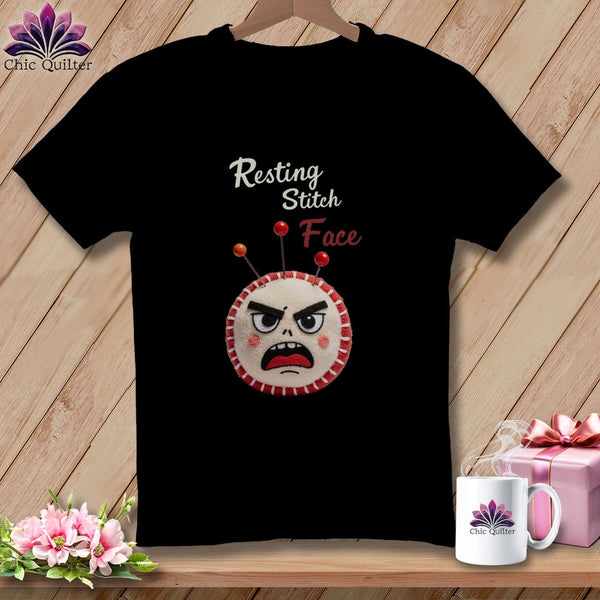 MyDesigns Physical Item S / Black Back Off Bucco - Resting Stitch Face ~ Premium Tee