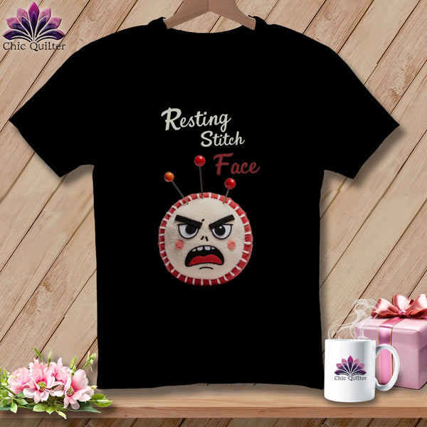 MyDesigns Physical Item S / Black Back Off Bucco - Resting Stitch Face ~ Relaxed Fit Tee