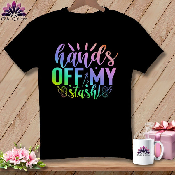 MyDesigns Physical Item S / Black Hands Off My Stash ~ Relaxed Fit Tee