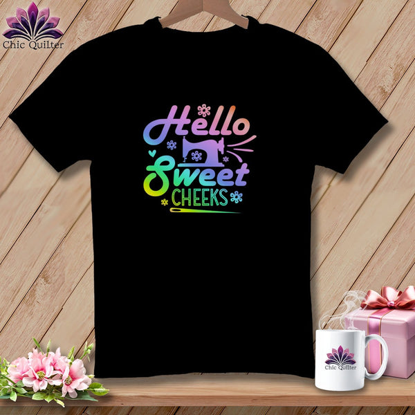 MyDesigns Physical Item S / Black Hello Sweet Cheeks ~ Relaxed Fit Tee