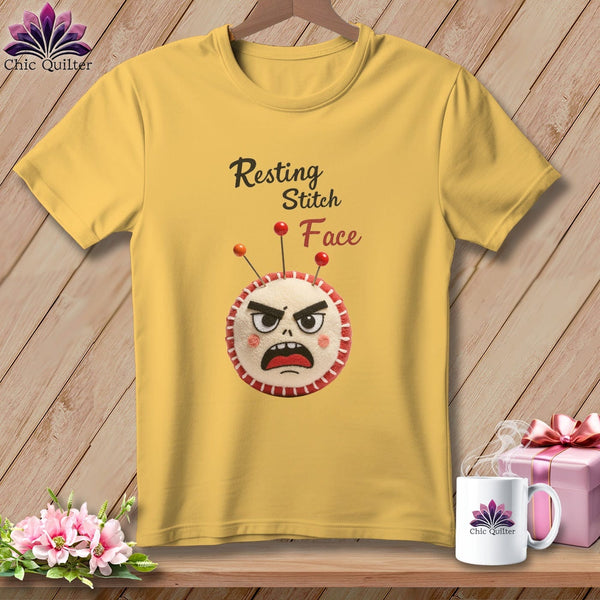MyDesigns Physical Item S / Butter Back Off Bucco - Resting Stitch Face ~ Premium Tee