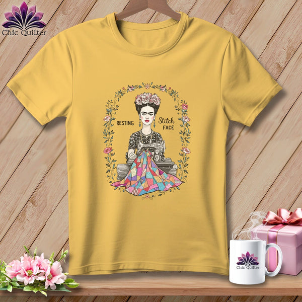 MyDesigns Physical Item S / Butter Fray-da Kahio - Resting Stitch Face ~ Premium Tee