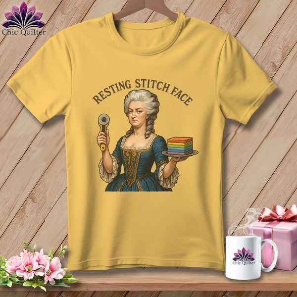 MyDesigns Physical Item S / Butter Marie FabCakes-Nette - Resting Stitch Face ~ Premium Tee