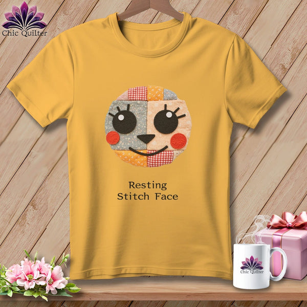MyDesigns Physical Item S / Citrus Cheeky - Resting Stitch Face ~ Premium Tee