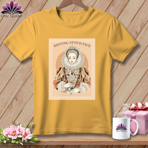 MyDesigns Physical Item S / Citrus Queen Eliza Stitch - Resting Stitch Face ~ Premium Tee
