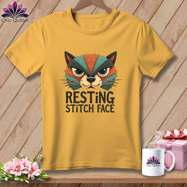 MyDesigns Physical Item S / Citrus Stitch Face - Resting Stitch Face ~ Premium Tee