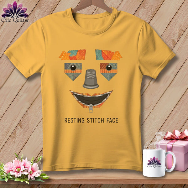 MyDesigns Physical Item S / Citrus Strawman - Resting Stitch Face ~ Premium Tee