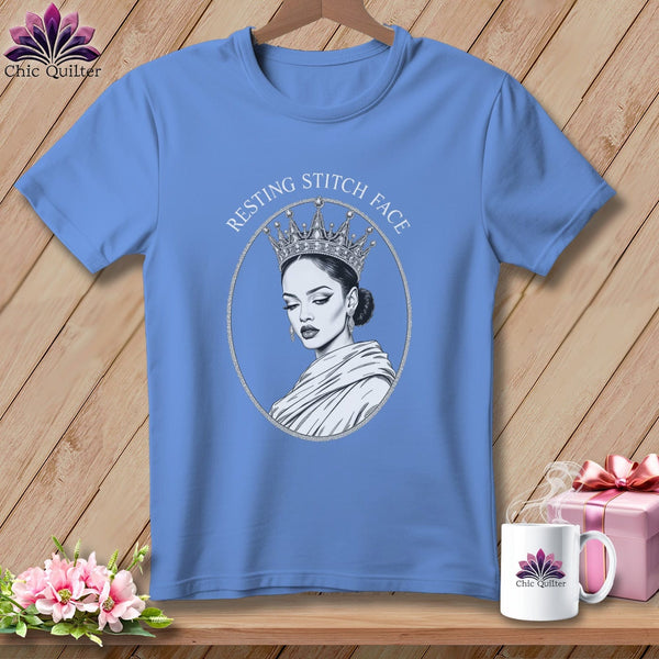 MyDesigns Physical Item S / Flo Blue Ri-hem-na - Resting Stitch Face ~ Premium Tee
