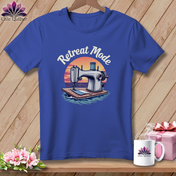 MyDesigns Physical Item S / Heather True Royal Floating Retreat ~ Relaxed Fit Tee