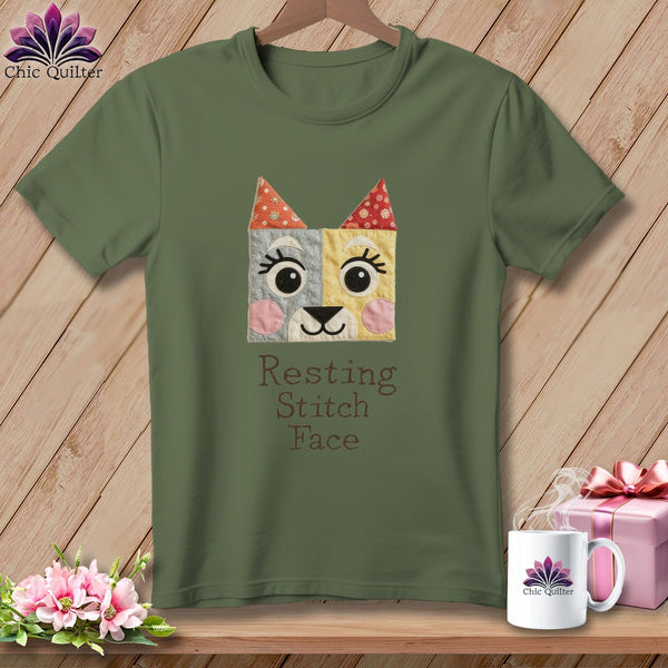 MyDesigns Physical Item S / Hemp Bowow - Resting Stitch Face ~ Premium Tee